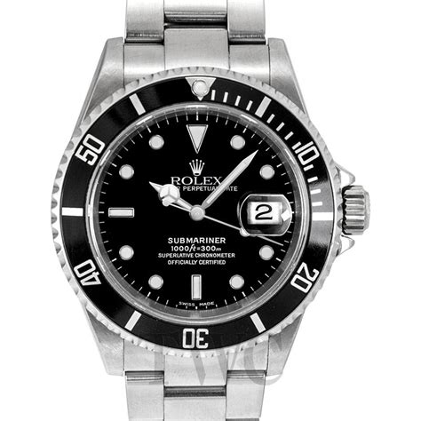 black Rolex Submariner for sale